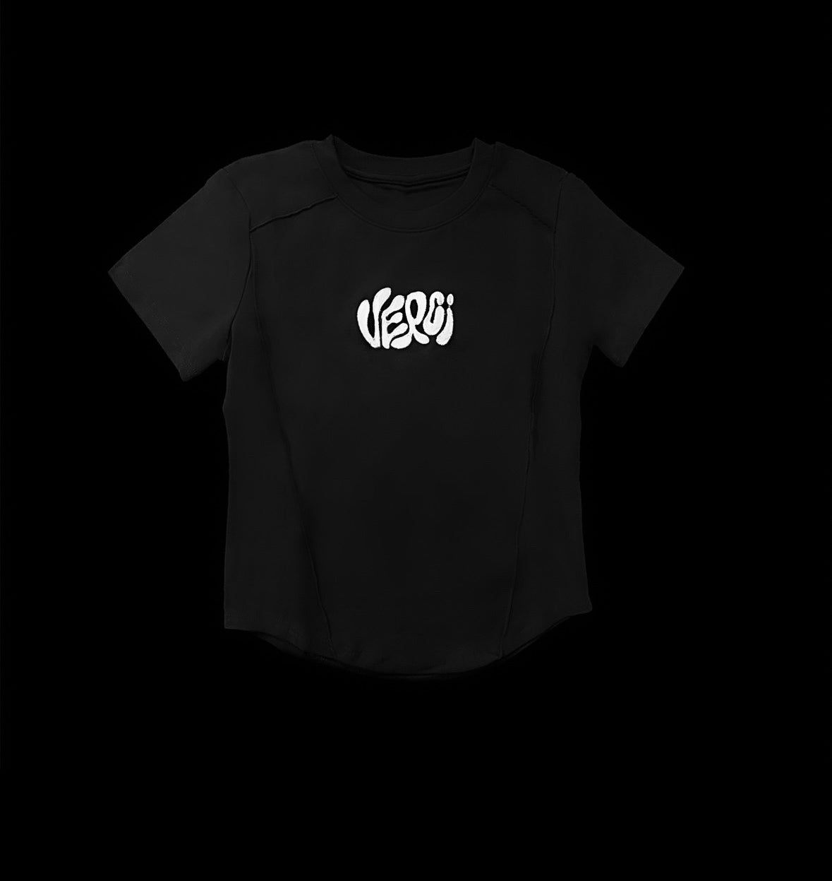 Verci Luxe black crop top