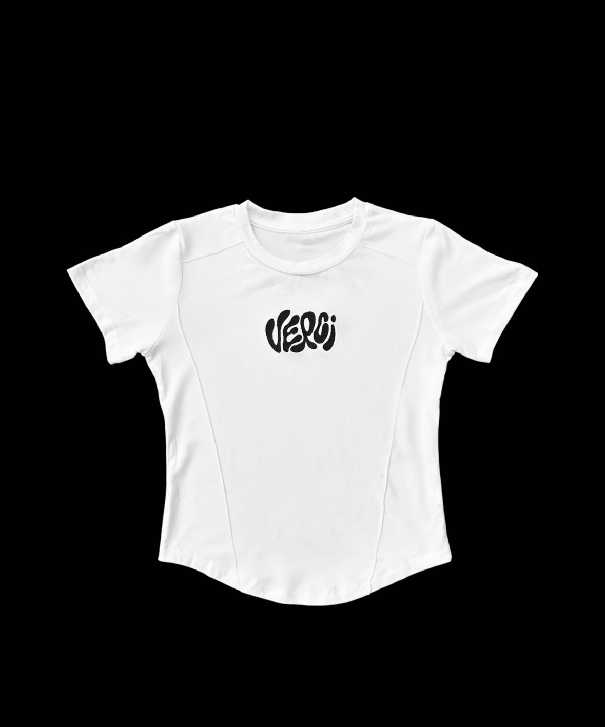 Verci Luxe white crop top