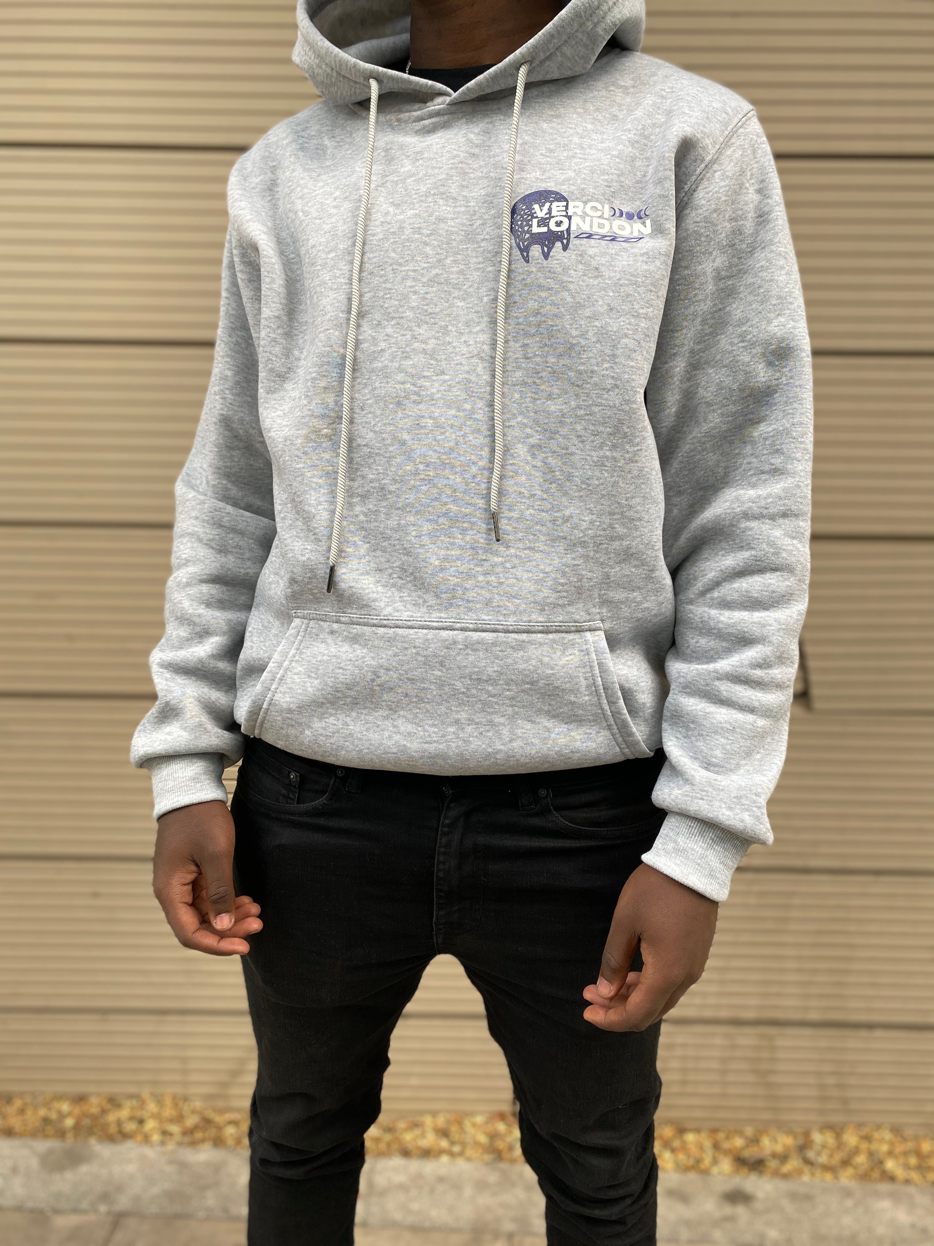 Grey Graphic hoodie