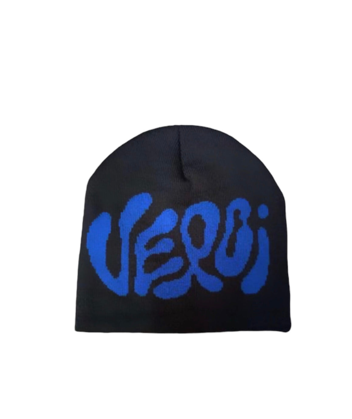 Black/Blue Beanie