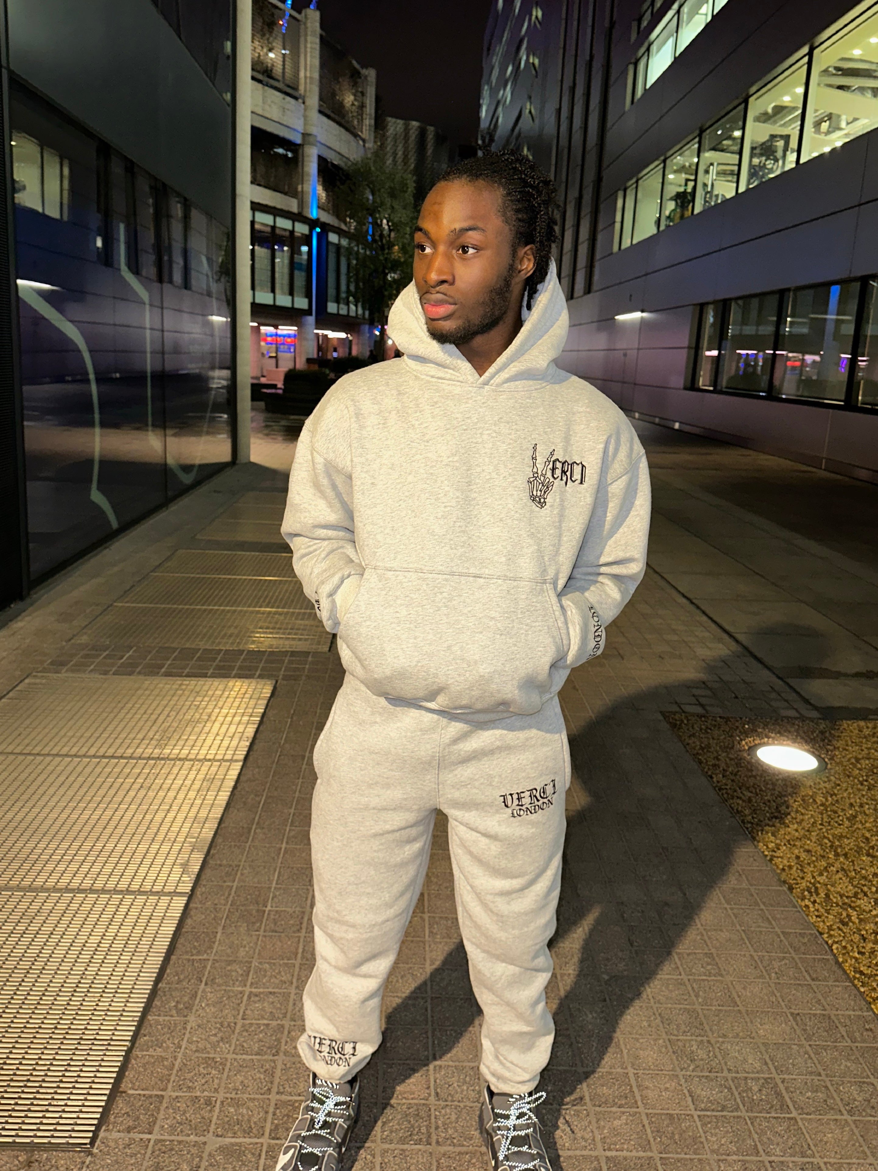VERCI GREY FLWL TRACKSUIT