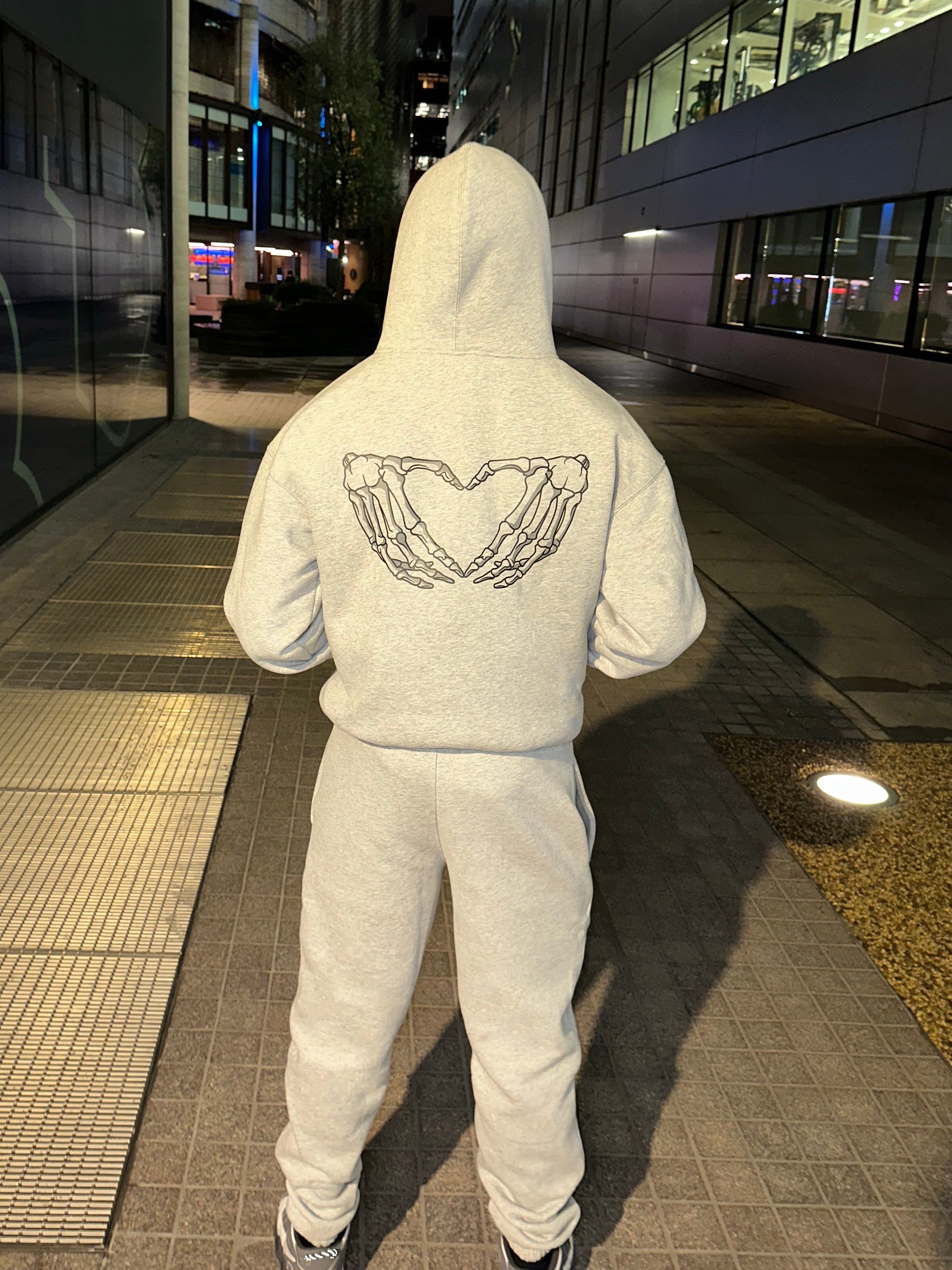 VERCI GREY FLWL HOODIE
