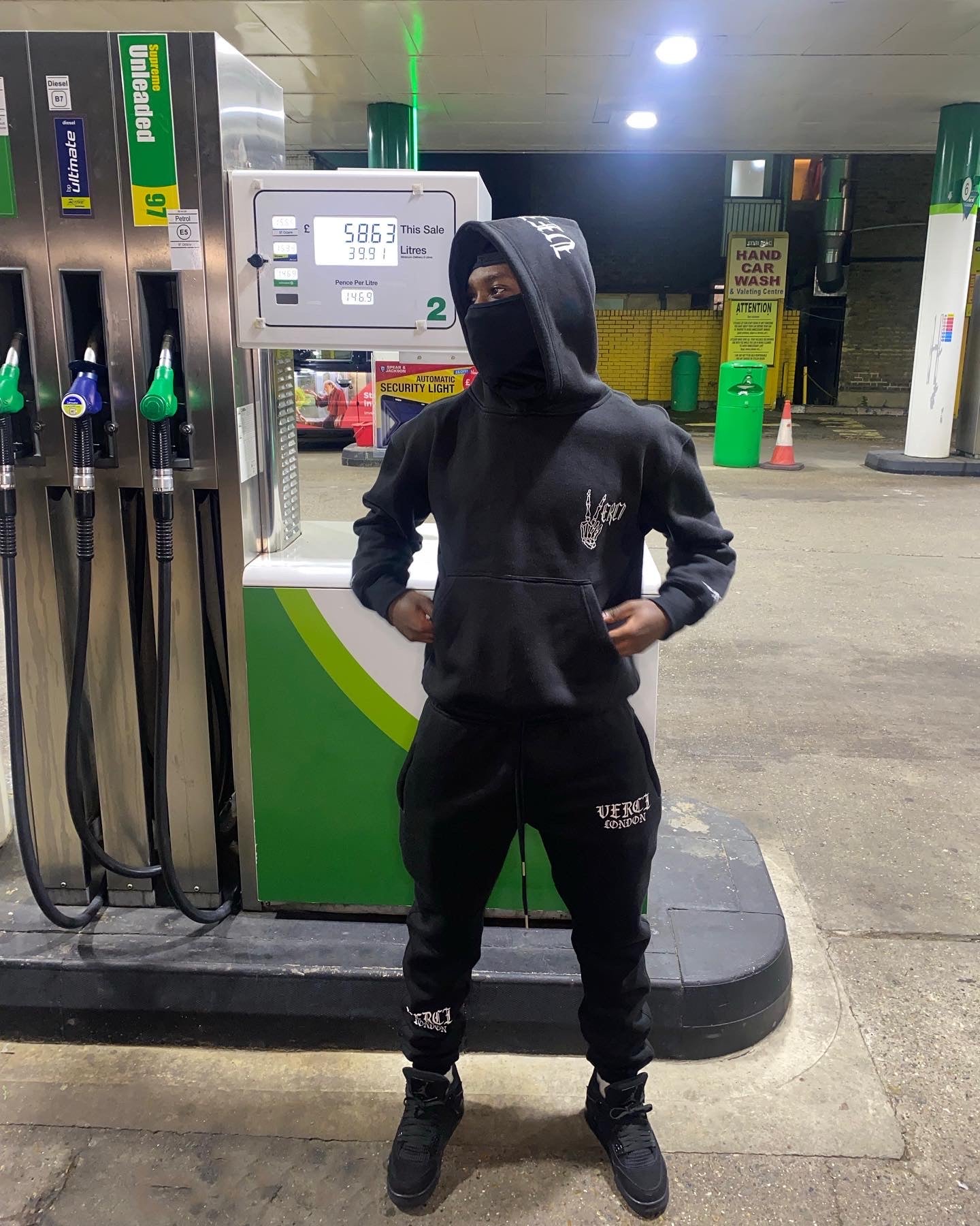 Verci BLACK FLWL TRACKSUIT