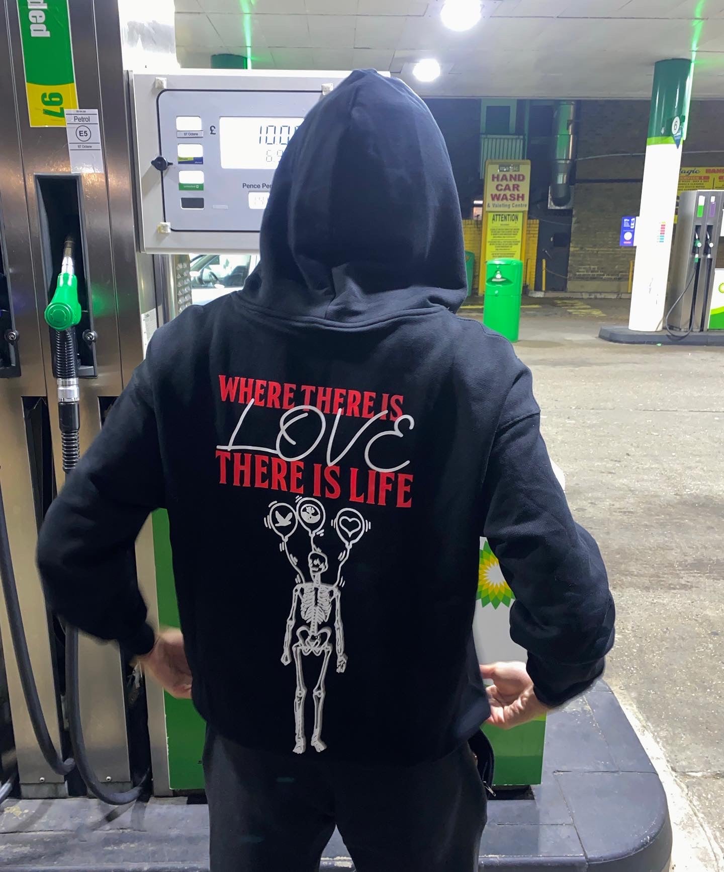 Verci Love/Life Zip up hoodie